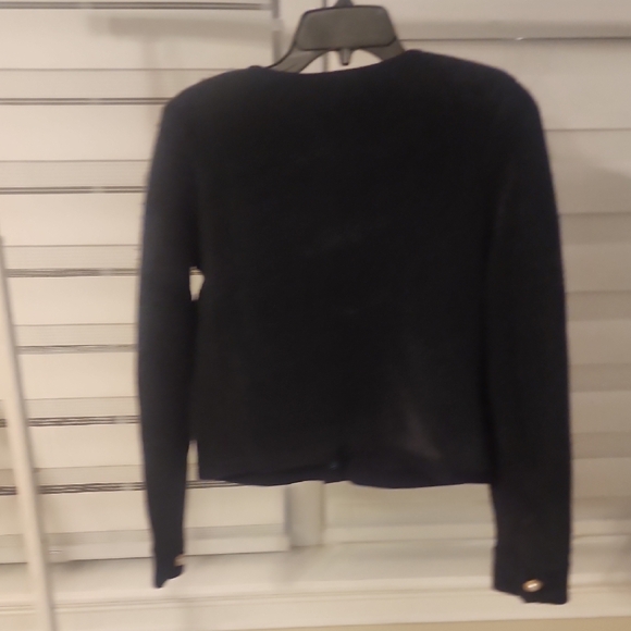 ELIE TAHARI Eclipse Cardigan with Gold Buttons Size S - Picture 4 of 5